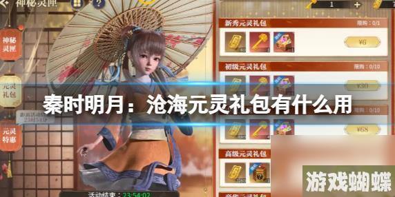 秦时明月沧海元灵礼包有什么用？
