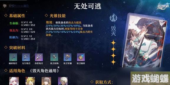 崩坏星穹铁道无处可逃光锥强度怎么样-无处可逃光锥强度分析