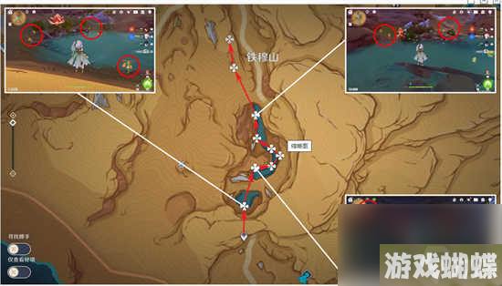 原神3.8悼灵花的采集点在哪里 原神3.8悼灵花的采集路线详情分享