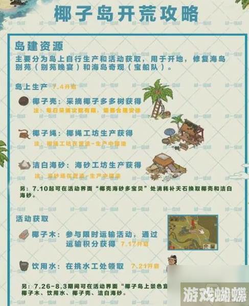 江南百景图椰子岛怎么解锁