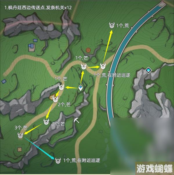 原神4.0发条机关刷取路线指南